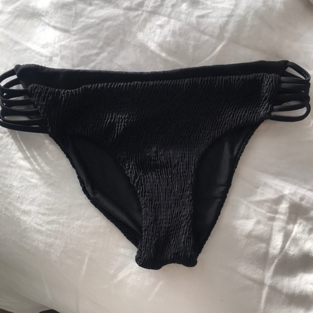 Black bikini bottoms
